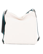 Gabs Shoulder Bag Icon Black White Leather