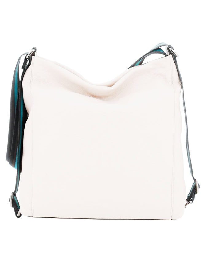 Gabs Shoulder Bag Icon Black White Leather 3