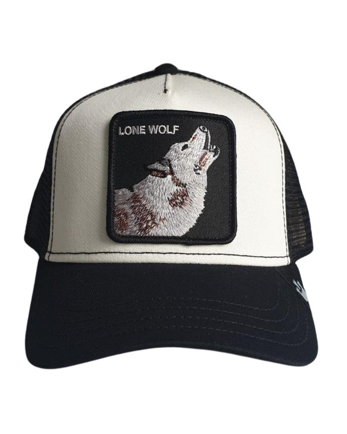 Goorin Bros. Trucker Cap Cappellino Animal Farm 'lone Wolf' Nero Unisex 1