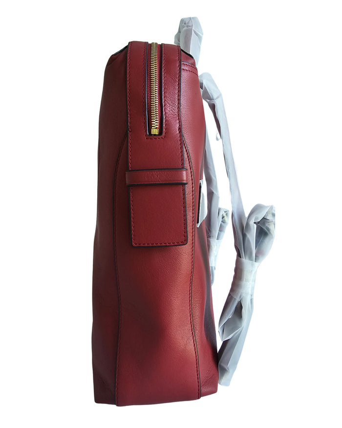 Piquadro Grande Made In Leather Red Unisex 3