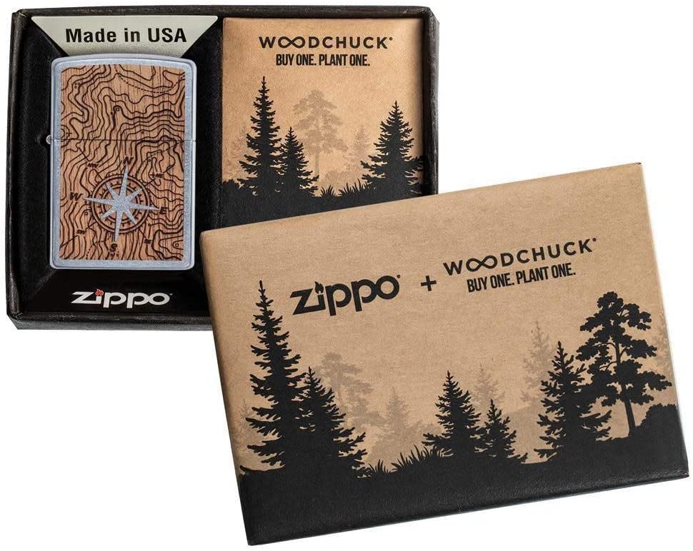 Zippo Windproof Refillable Made In Usa Silver Unisex