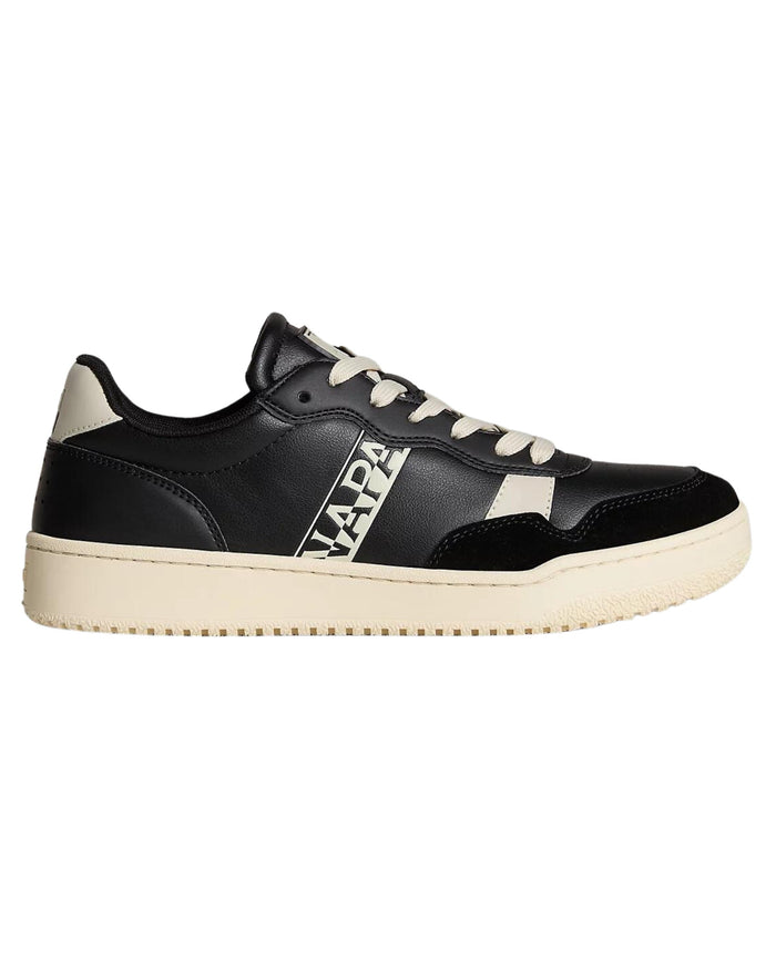 Napapijri Sneaker S3COURTIS01 Faux Leather Black 1