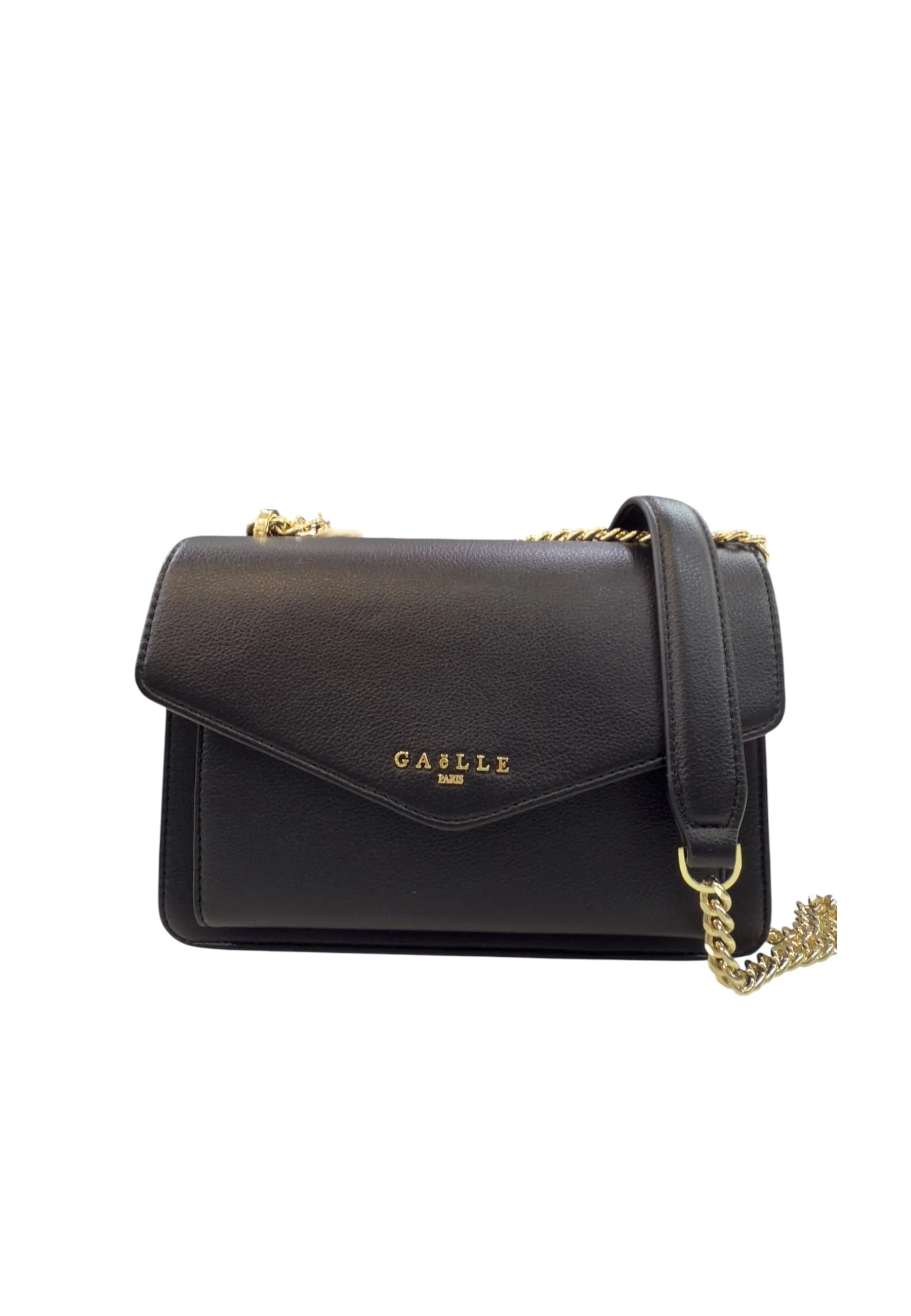Gaelle Borsa Tracolla in Ecopelle Bottalato Nero Donna GAACW02322