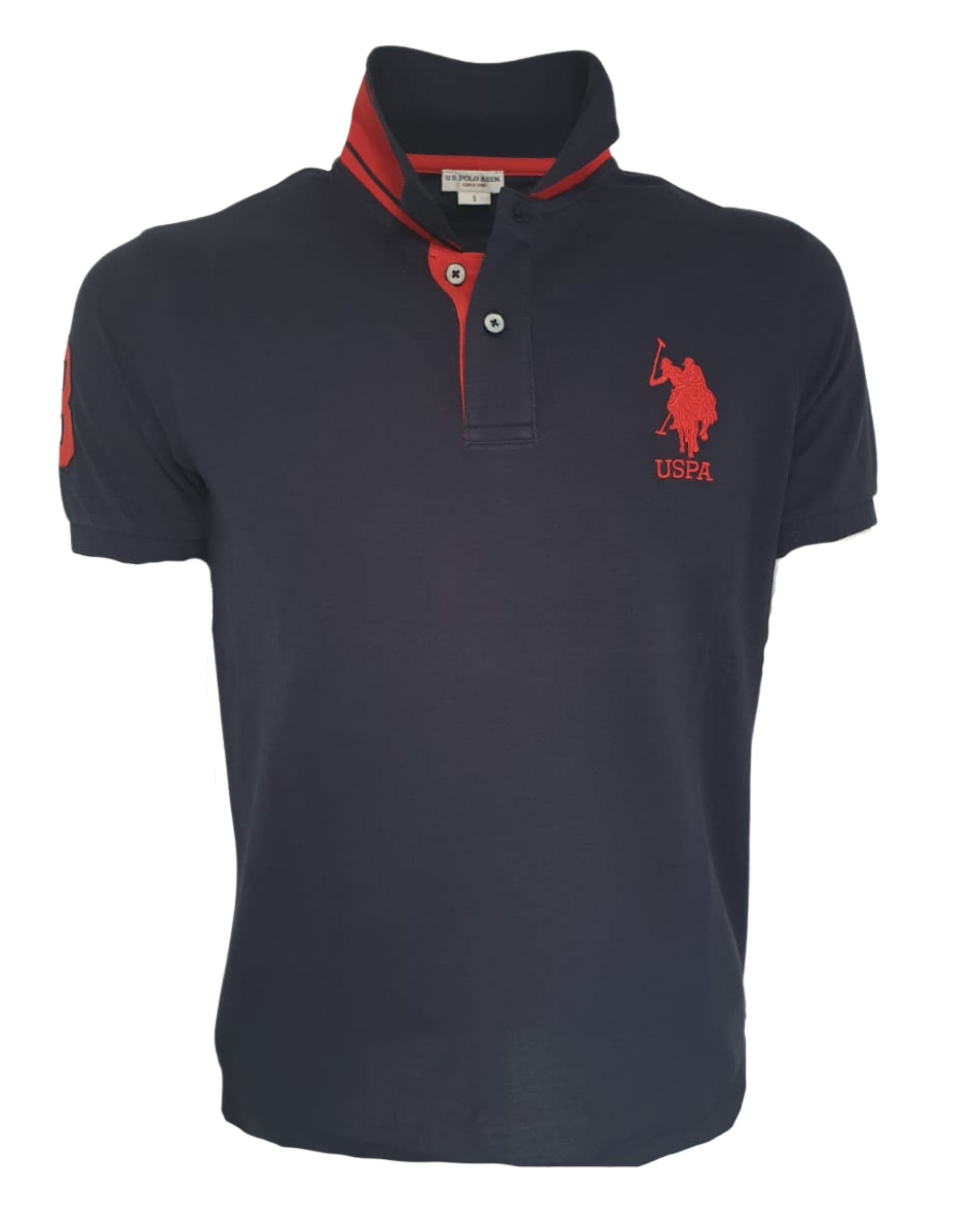 US Polo Assn. Blue Number Cotton T-Shirt