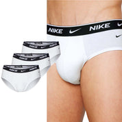 Nike 3 set Slip everyday cotone leggero elastico con logo 0000KE1006-100 BRIEF 3PK