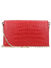 Love Moschino Pochette Tracolla Borsetta Catenella Rosso