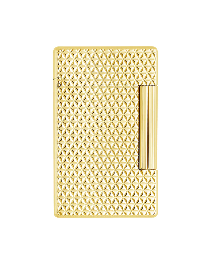 Stdupont Guillochage Finish Gold Unisex 4