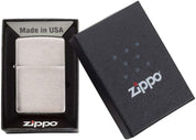 Zippo Windproof Refillable Made In Usa Silver Unisex