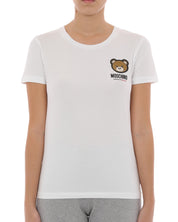 Moschino Underbear Logo Stretch Jersey Cotton White