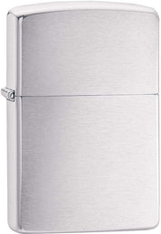Zippo Windproof Refillable Made In Usa Silver Unisex