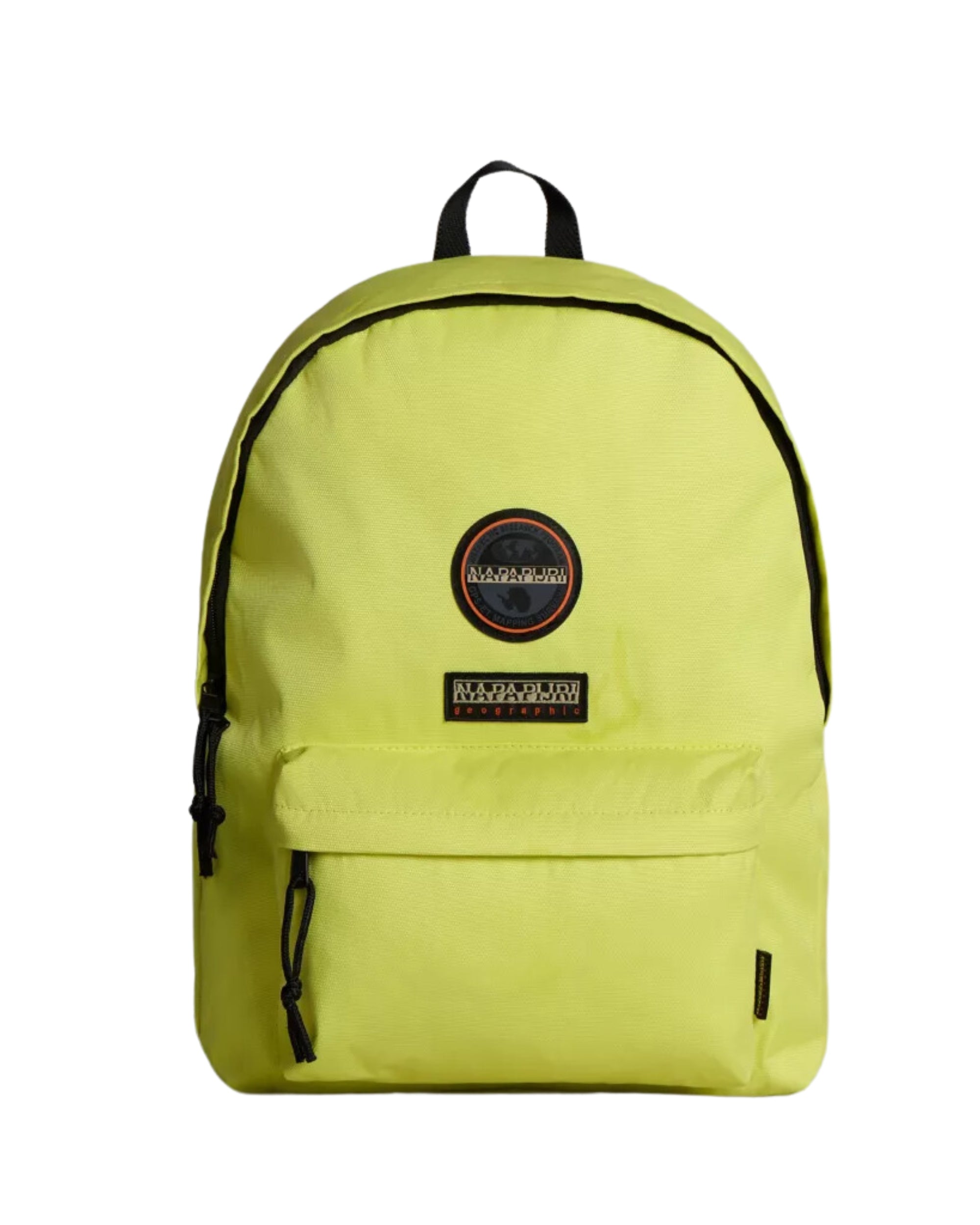 Napapijri Casual Backpack Single Compartment Zip Closure Yellow