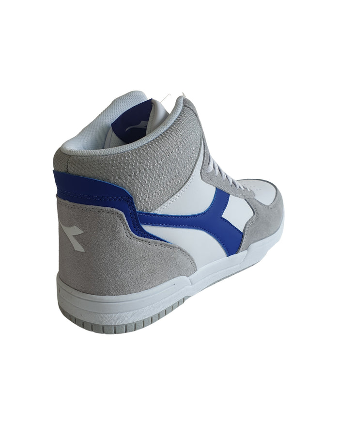 Diadora Sneakers Raptor High SL Ecopelle Bianco 4