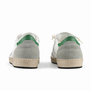 Valsport Scarpa Sneaker Davis Heritage in Nappa Bianco verde uomo pelle artigianale
