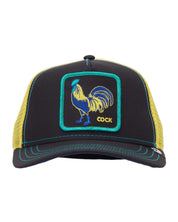 Goorin Bros. Baseball Trucker Cap The Farm Acid Trip 'the Cock' Special Edition Black Unisex