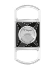 S.t.dupont Taglia Sigari 9x8x4 Cm Fire X Argento 003370