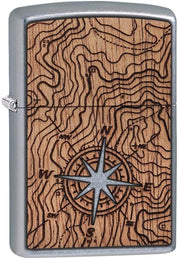 Zippo Windproof Refillable Made In Usa Silver Unisex
