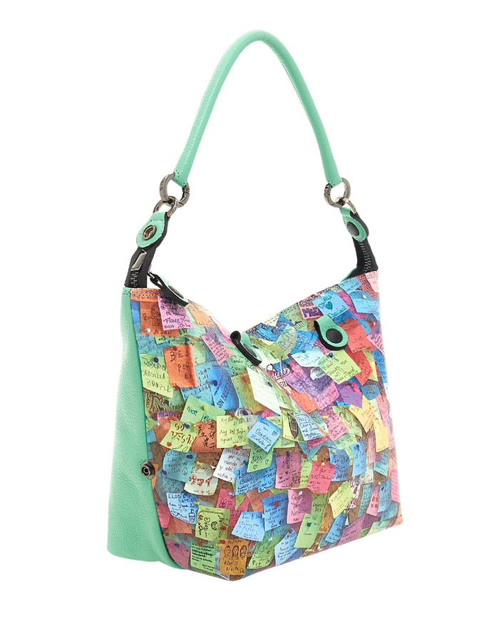 Gabs Trasformabile Hobo Shopper Tote Bauletto Zaino Multicolore in Pelle 4