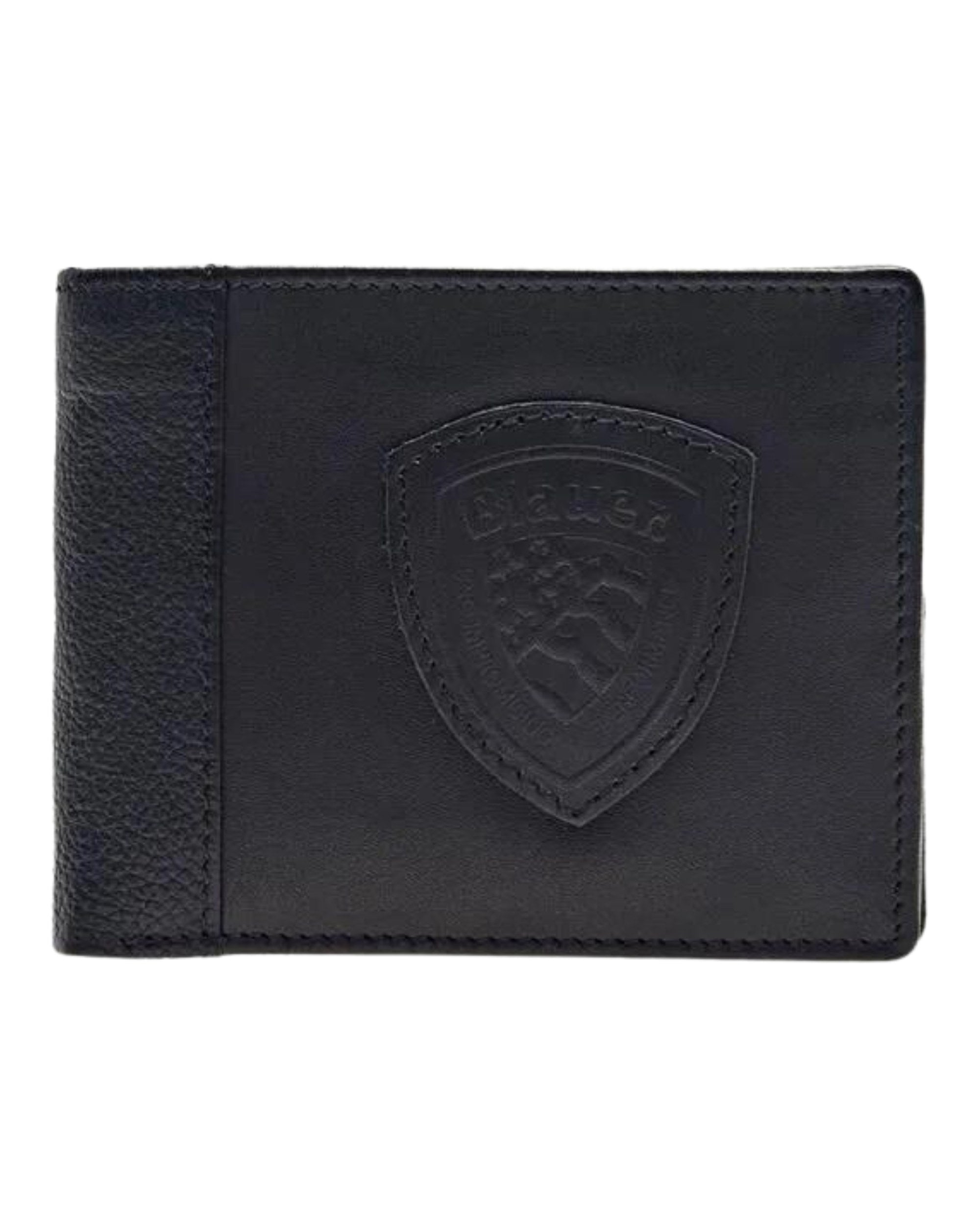 Blauer Black Coin and Card Purse for Men