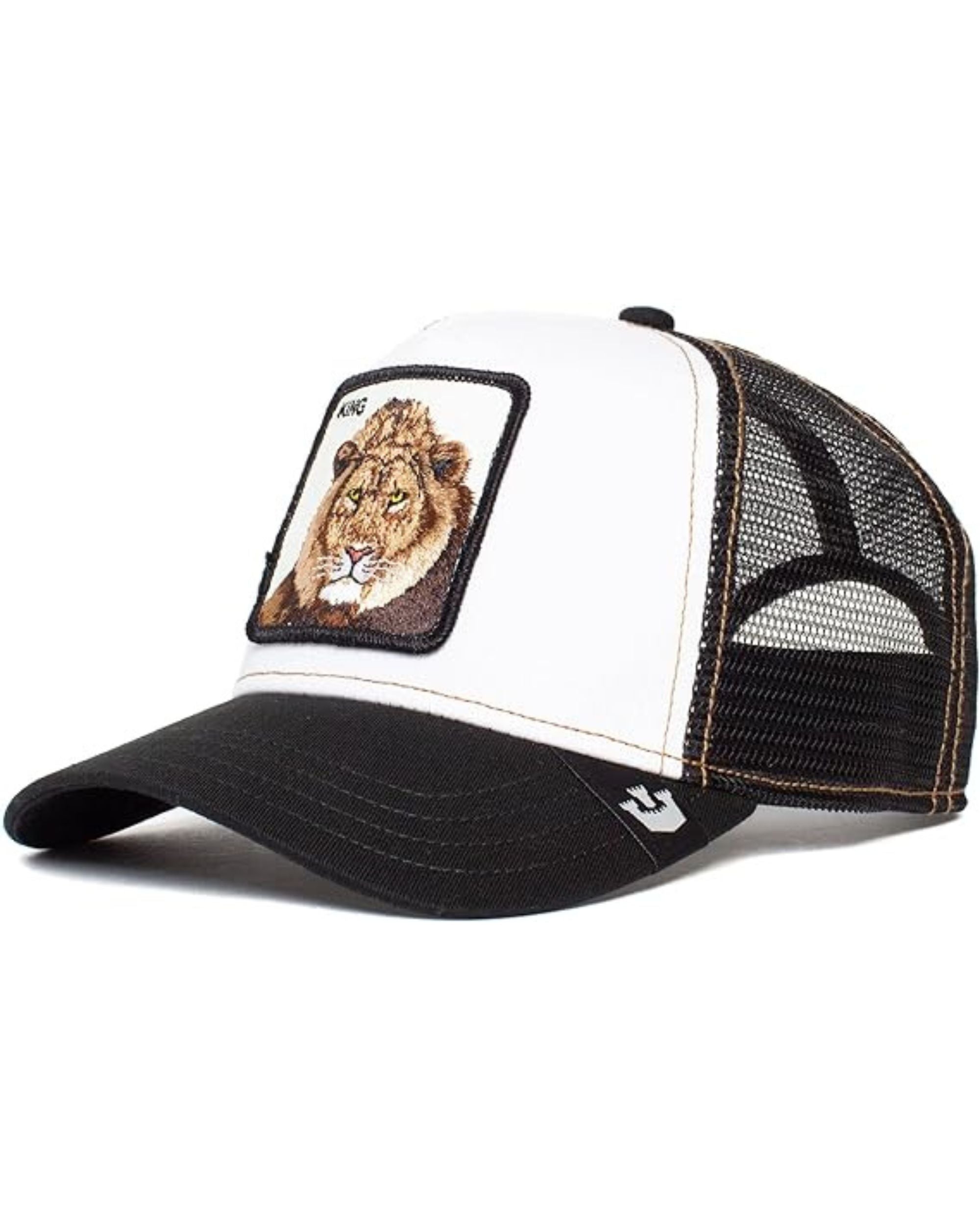 Goorin Bros. Trucker Cap Cappellino Animal Farm 'the King Lion' Nero Unisex