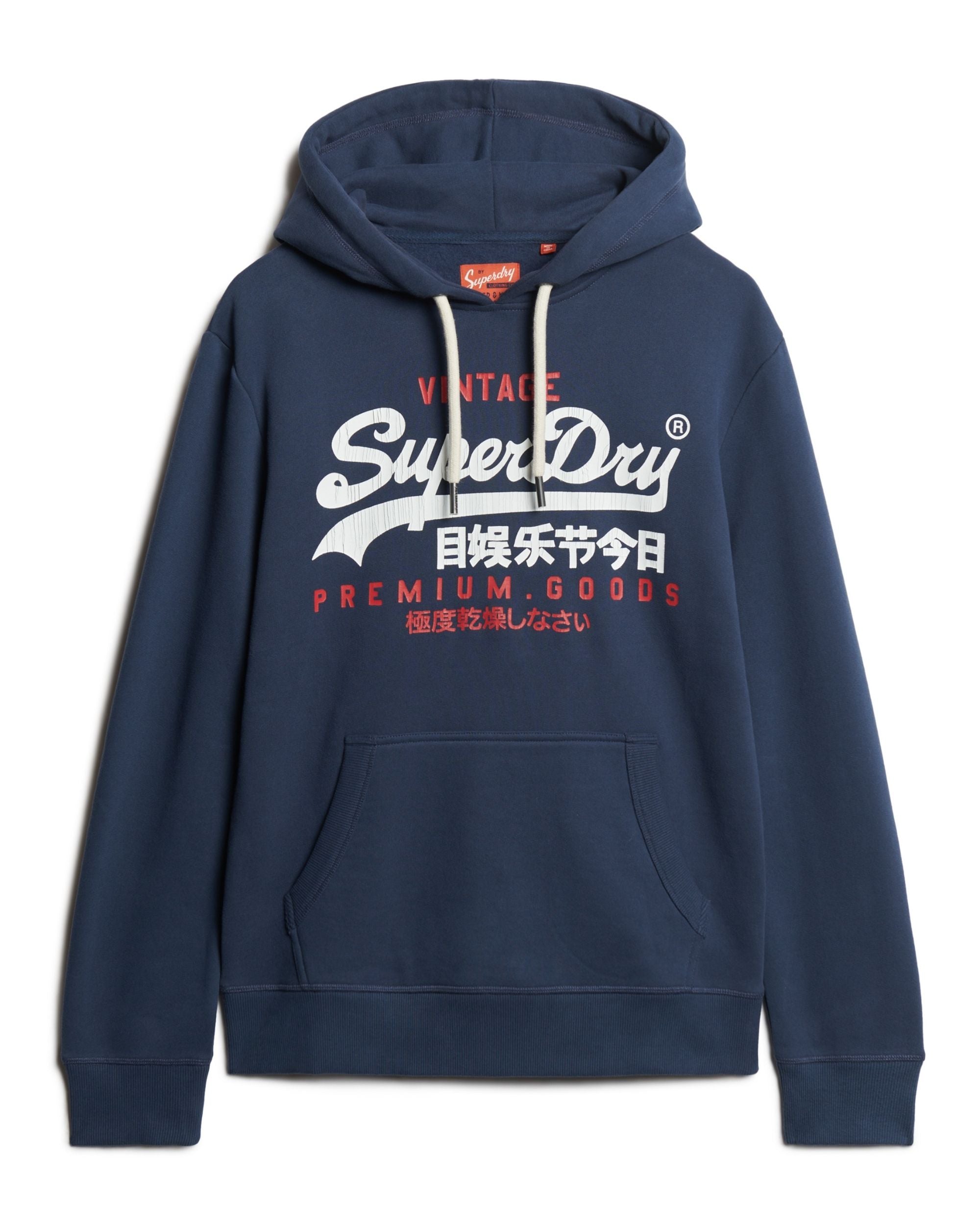 Superdry Hoodie VL Duo Cotton Blue