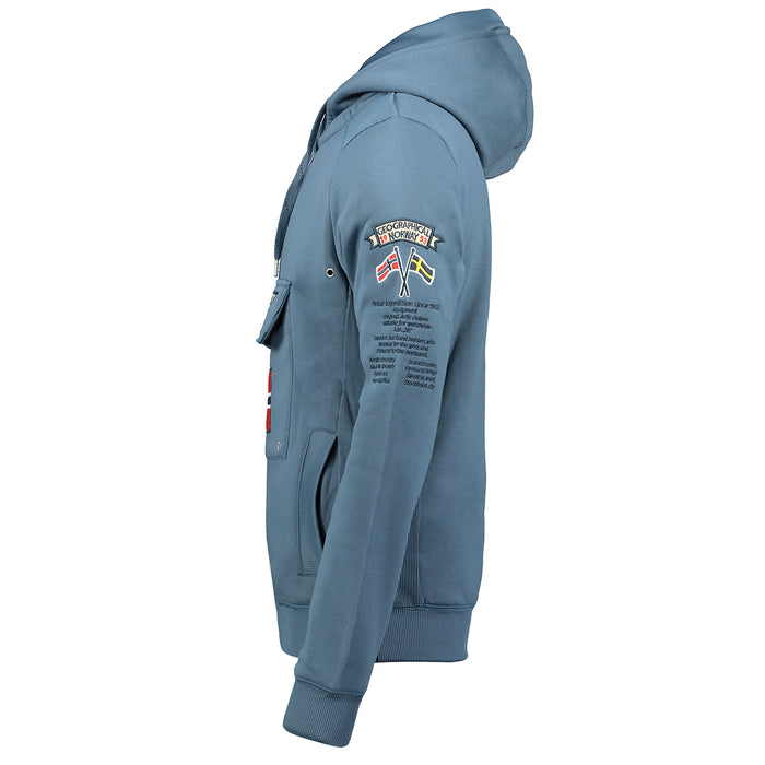 Geographical Norway Cappuccio Blu Uomo 4