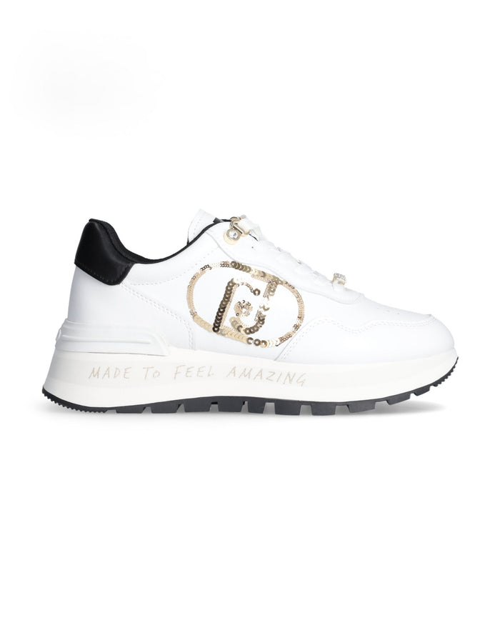 Liu Jo Sneakers Amazing 20 Pelle Bianco 1