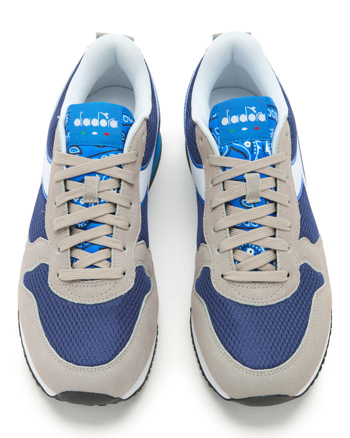 Diadora Olympia Sneakers Pelle Bandana Blu 2