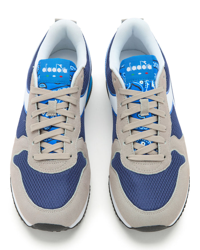 Diadora Olympia Sneakers Leather Bandana Blue 2