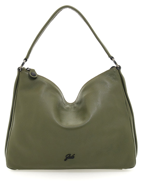 Gabs One Shoulder Calliope Leather Green