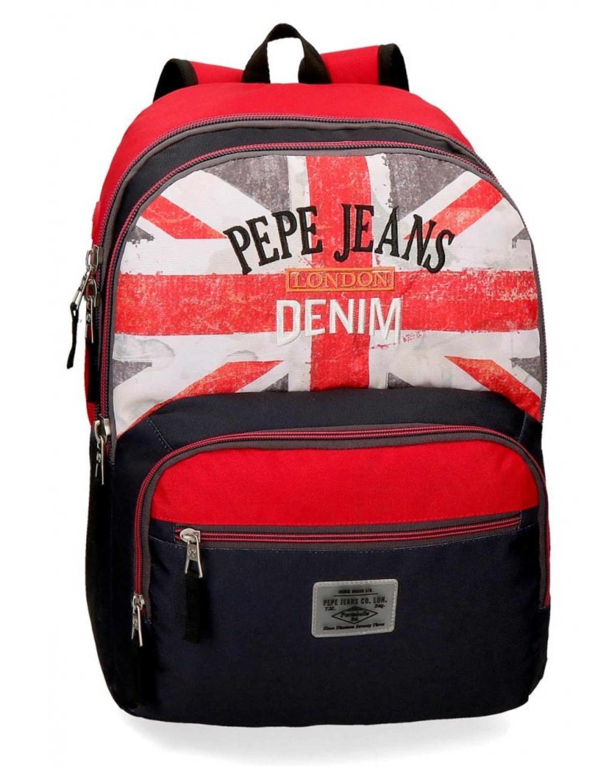 Pepe Jeans Zainetto Uomo Donna Sport London Denim Multicolore Unisex