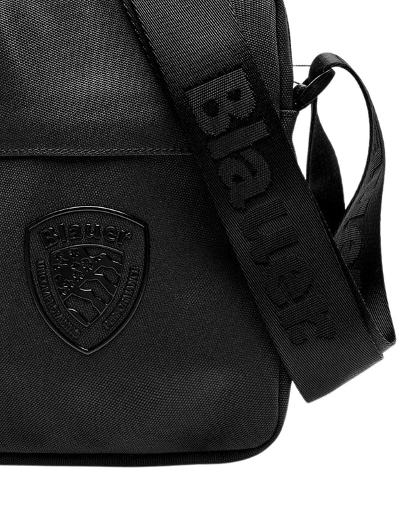 Blauer Cordura Nylon Crossbody Bag
 Basic Black Men's Room-2