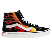 Vans Sneakers Alte Unisex SK8-Hi Reissue FLME BLKWH Tela e Suede Nero