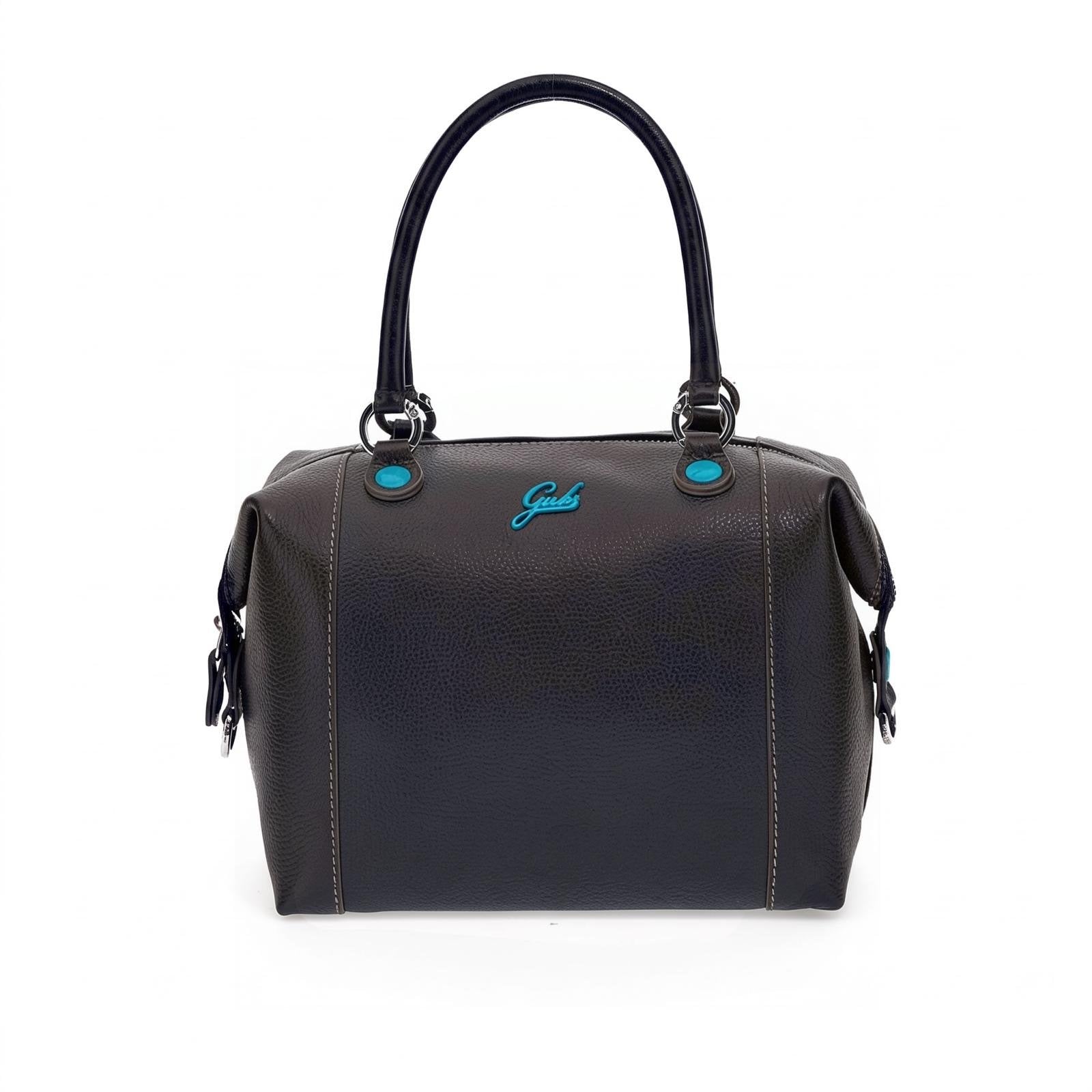 Gabs G3 Plus M Basic Borsa Zaino Trasformabile Hobo Shopper Tote Bauletto in Pelle Viola Dark Purple