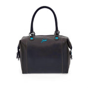 Gabs G3 Plus M Basic Borsa Zaino Trasformabile Hobo Shopper Tote Bauletto in Pelle Viola Dark Purple