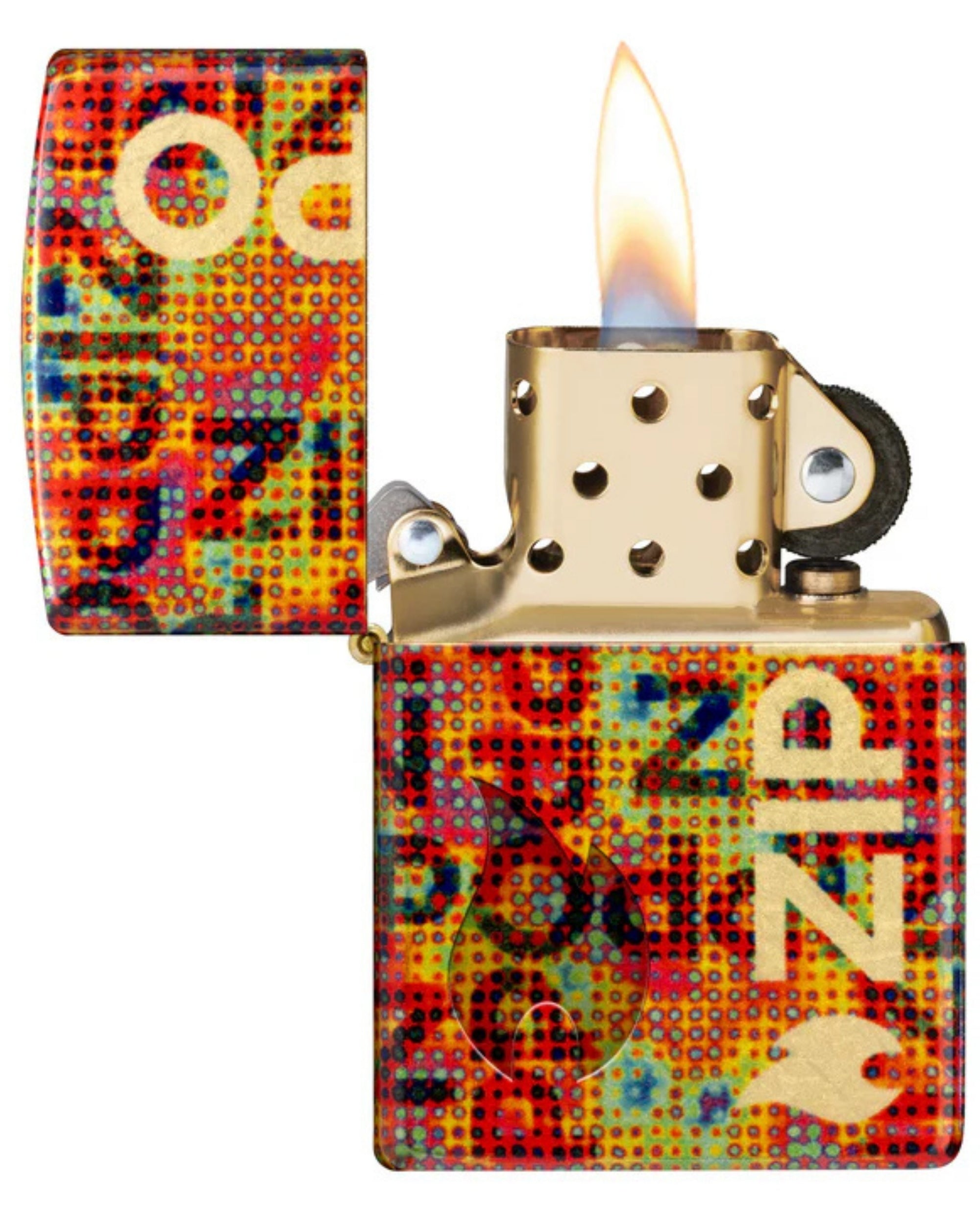 Zippo accendino Limited Edition made in USA multicolor 360 gradi
