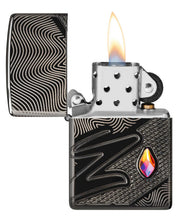 Zippo accendino Limited Edition Cristal Z armor 360 nero made in USA