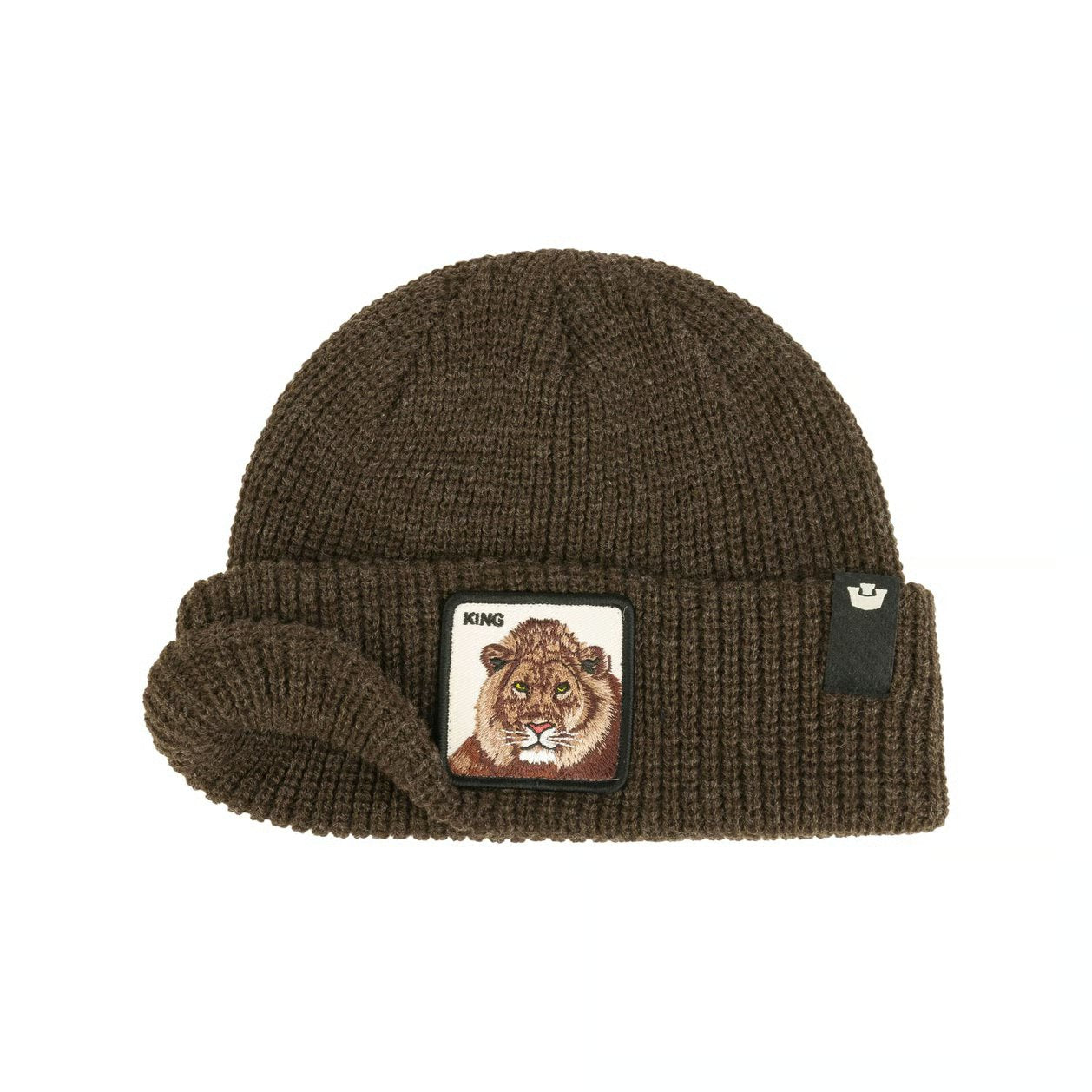 Goorin Bros. Berretto King Lion Tall Beanie Ground Brown Unisex