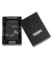 Zippo accendino Limited Edition made in USA nero matte cuori
