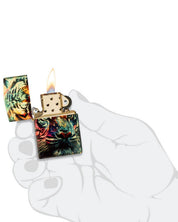 Zippo accendino Limited Edition made in USA pittura tigre