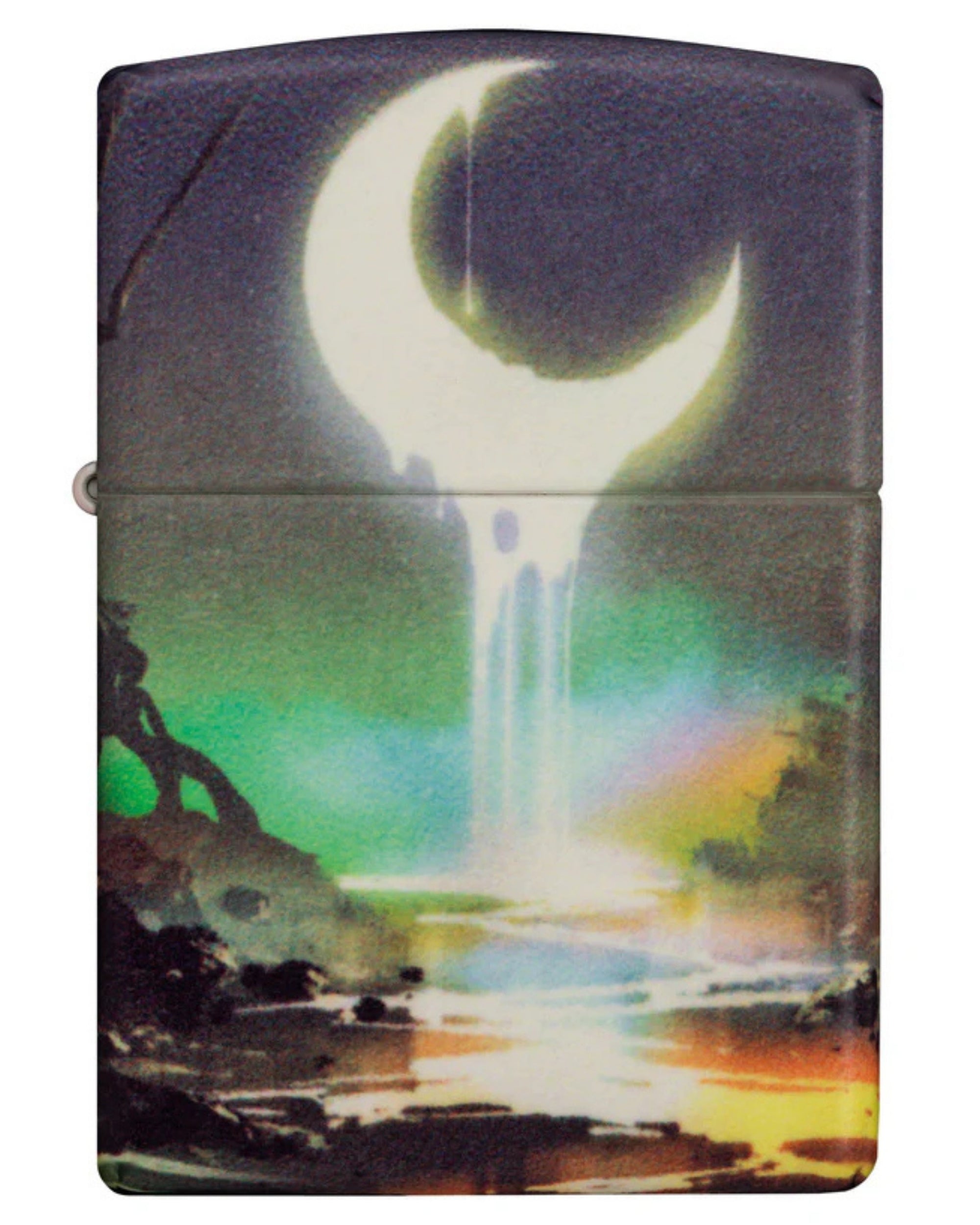 Zippo accendino Limited Edition made in USA luna si illumina al buio