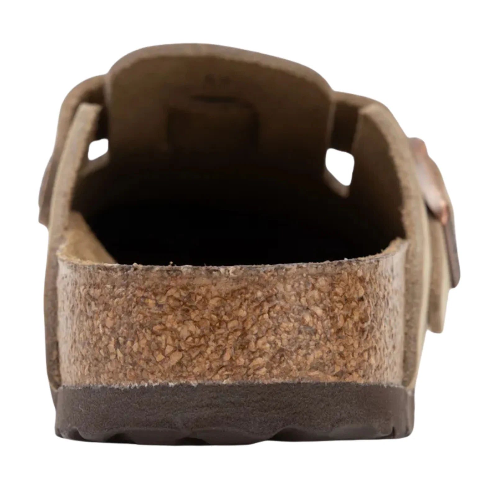 Birkenstock Sandalo Clog Boston tabacco, Oiled Leather calzata stretta in pelle Made in Germany