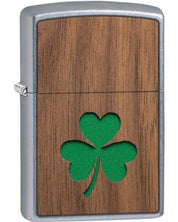 Zippo accendino Limited Edition made in USA Woodchuck quadrifoglio