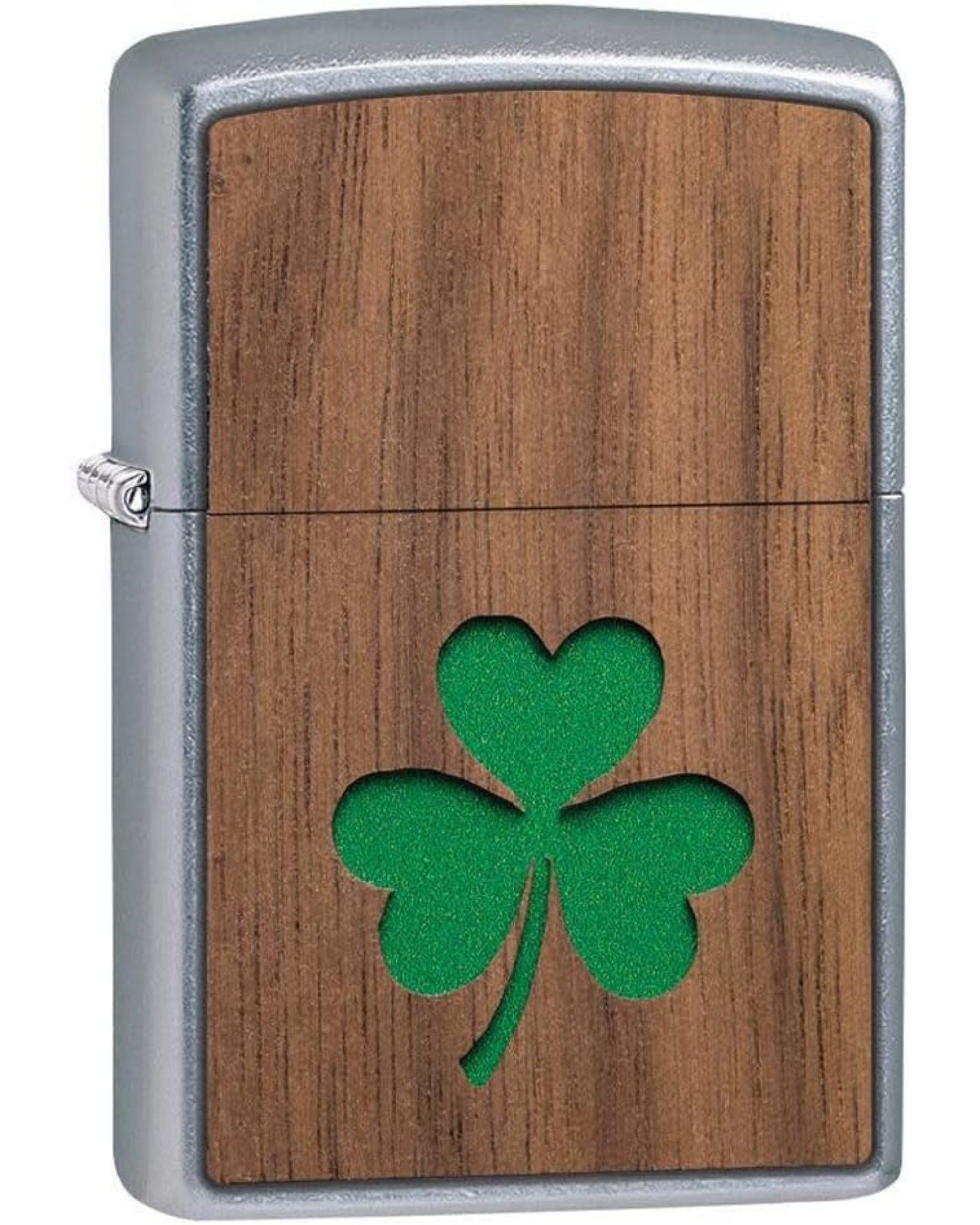 Zippo accendino Limited Edition made in USA Woodchuck quadrifoglio