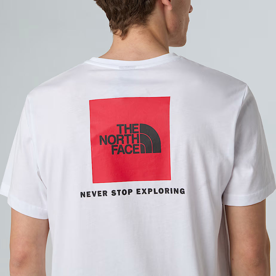The North Face T-Shirt NSE Graphic Tee Regular Fit Misto Cotone Bianco Uomo