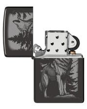 Zippo accendino Limited Edition made in USA lupo nero