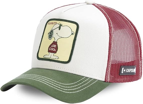 Cappellino Capslab x Peanuts, Snoopy Joe, Trucker Cap