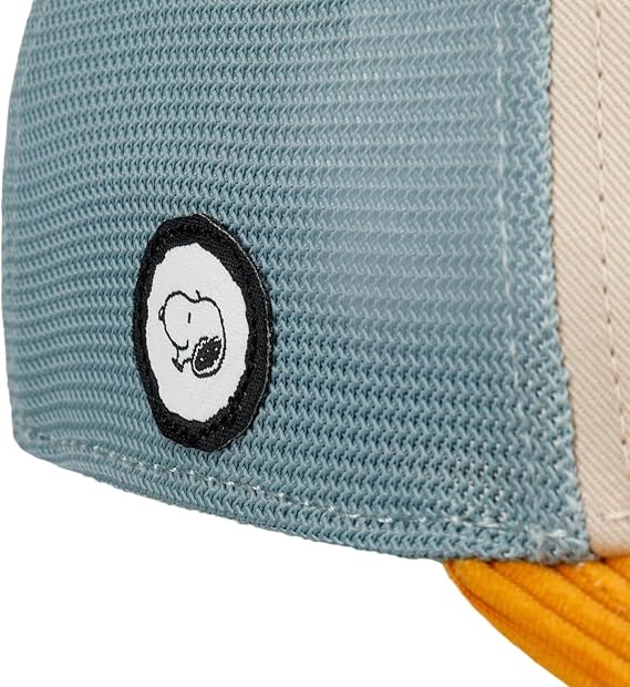 Cappellino Capslab x Peanuts, Snoopy, visiera semi curva premium