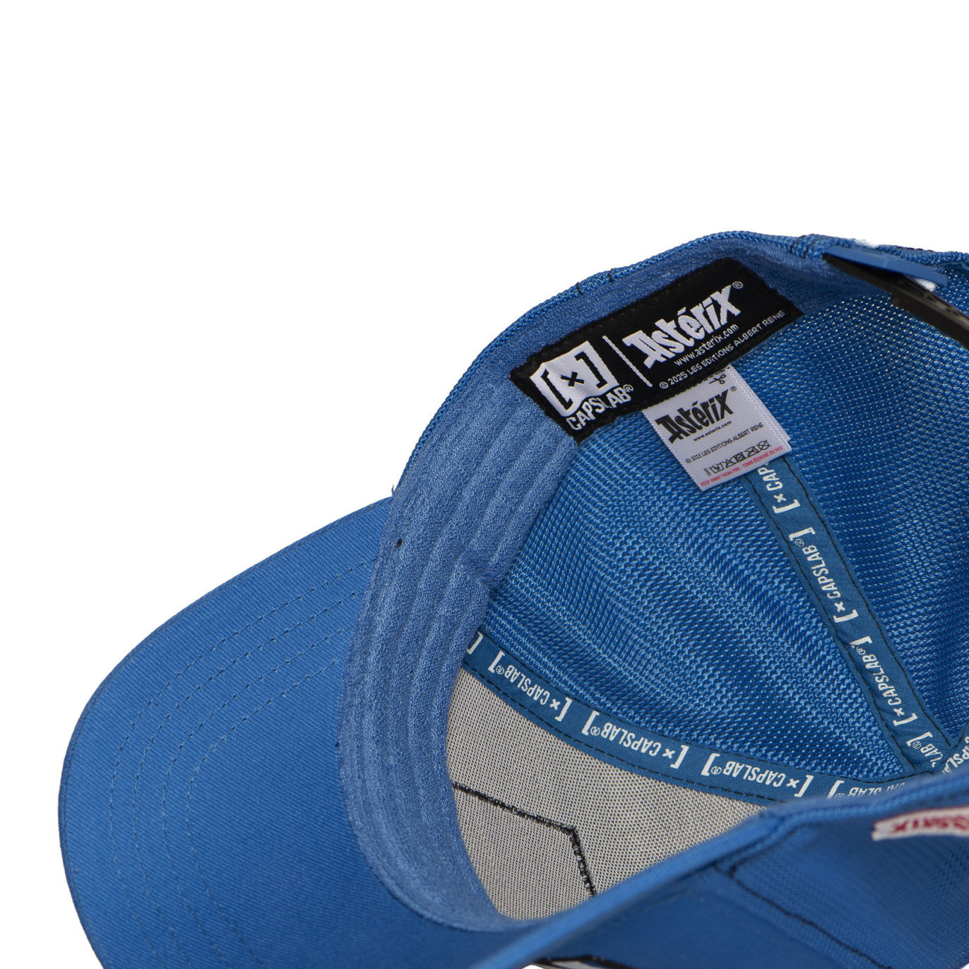 Cappellino Capslab x Asterix Versus con finiture premium Trucker Cap