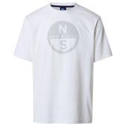North Sails T-shirt maglia maglietta BIG LOGO cotone BIO 693146-C001
