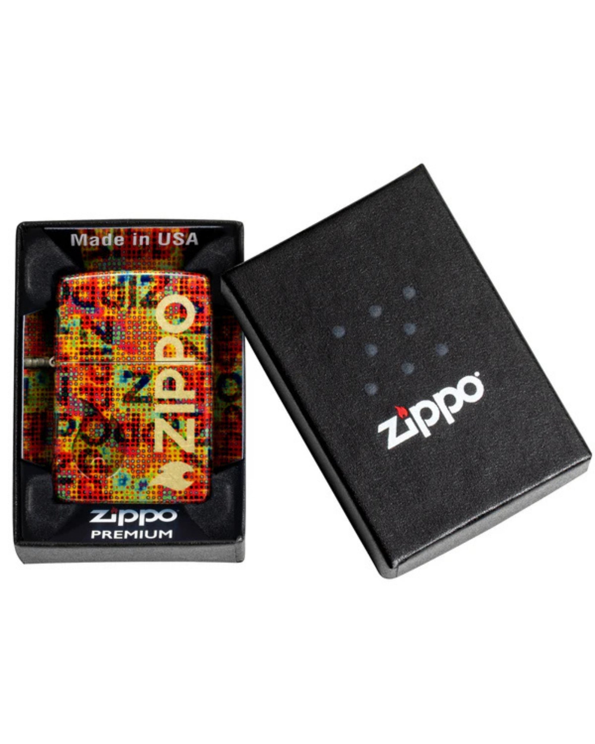 Zippo accendino Limited Edition made in USA multicolor 360 gradi